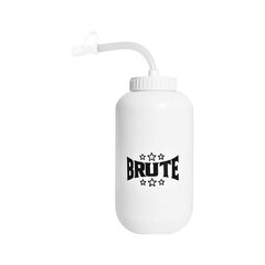 Бутылка с соломинкой Brute, белая, 1л цена и информация | Боевые искусства | pigu.lt