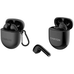 Canyon TWS-6 Black CNS-TWS6B kaina ir informacija | Ausinės | pigu.lt