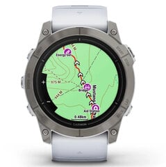 Garmin epix Pro Gen 2 Sapphire Titanium/Whitestone kaina ir informacija | Išmanieji laikrodžiai (smartwatch) | pigu.lt