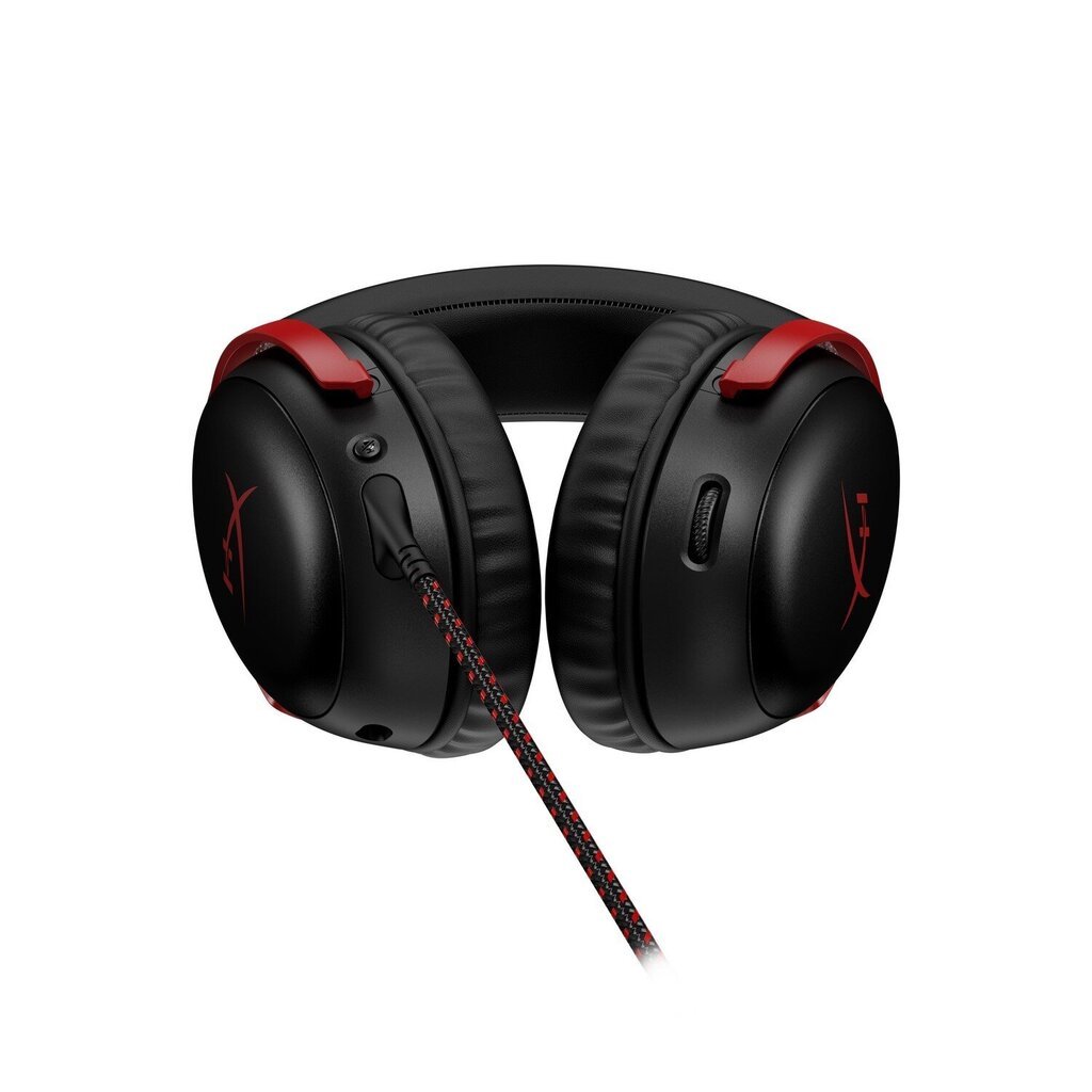 HyperX Cloud III Red/Black kaina ir informacija | Ausinės | pigu.lt