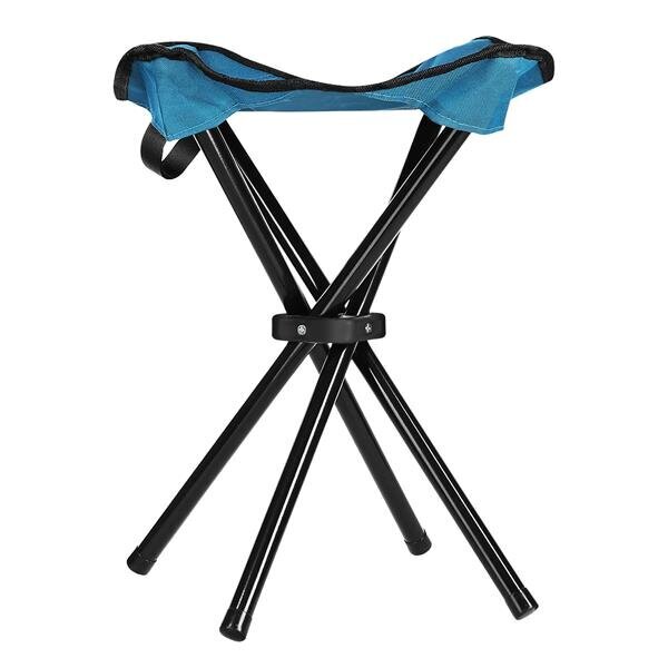 Sulankstoma kėdė Nils Camp, 32x44cm, mėlyna цена и информация | Turistiniai baldai | pigu.lt