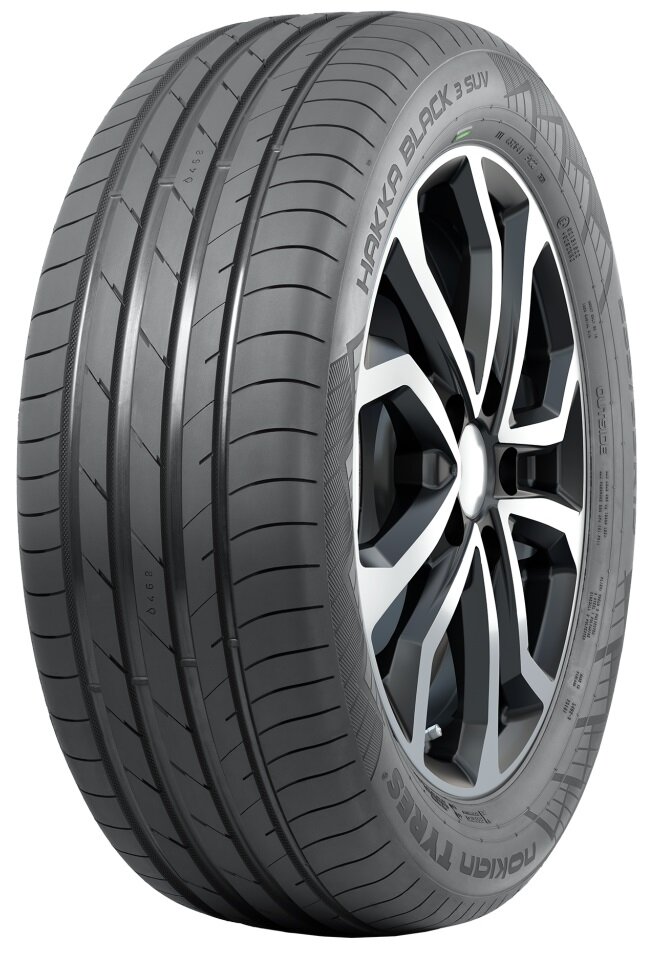 Nokian Tyre Hakka Black 3 SUV 265/45R20 108 Y XL цена и информация | Vasarinės padangos | pigu.lt
