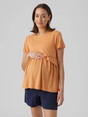 Palaidinė nėščioms ir maitinančioms moterims Mamalicious 20017397, oranžinė kaina ir informacija | Palaidinės, marškiniai moterims | pigu.lt