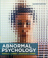 Abnormal Psychology 11st ed. 2021 kaina ir informacija | Socialinių mokslų knygos | pigu.lt