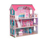 Lėlių namas su baldais Villa Bianca, 70 cm kaina ir informacija | Žaislai mergaitėms | pigu.lt