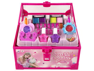 Детский набор для макияжа в чемоданчике, розовый цена и информация | Косметика для мам и детей | pigu.lt