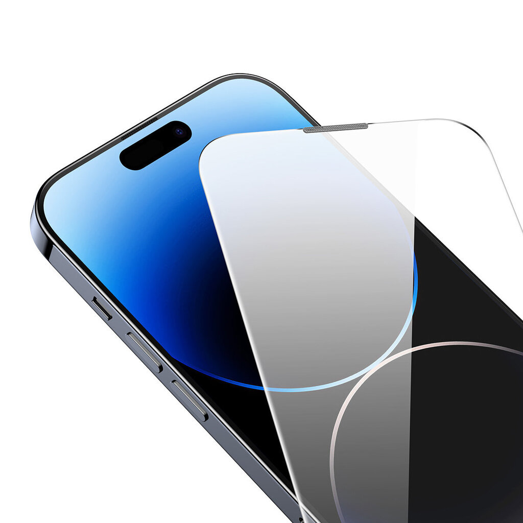 Baseus Set 2x Tempered Glass kaina ir informacija | Apsauginės plėvelės telefonams | pigu.lt