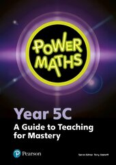 Power Maths Year 5 Teacher Guide 5C цена и информация | Книги для подростков  | pigu.lt