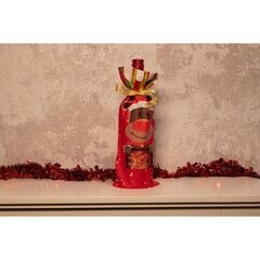 Рождественский мешок для бутылок - северный олень цена и информация | Рождественское украшение CA1031, 10 см | pigu.lt