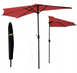 Зонт от солнца Garden Line, красный цена и информация | Зонты, маркизы, стойки | pigu.lt
