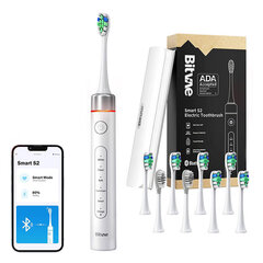 Sonic toothbrush with app, tips set and travel etui S2 (white) цена и информация | Электрические зубные щетки | pigu.lt