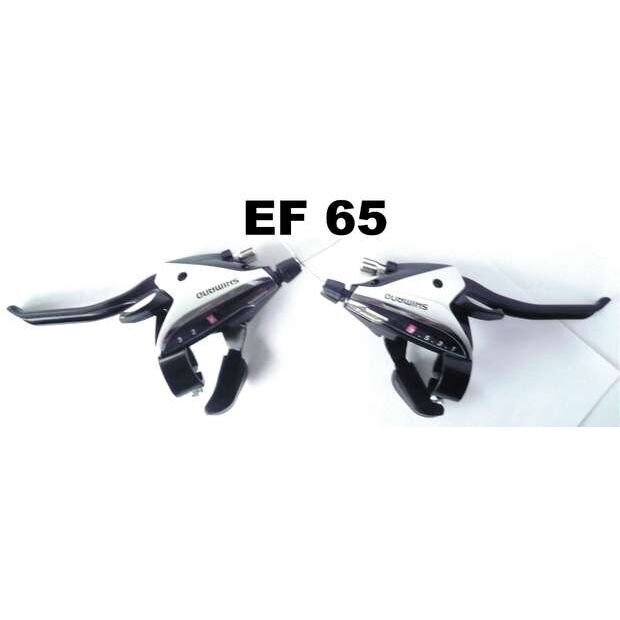 Pavarų perjungimo ir stabdžių rankenėlės Shimano EF65 3/7g kaina ir informacija | Kitos dviračių dalys | pigu.lt