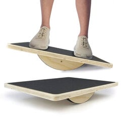 Деревянная балансировочная платформа BALANCE BOARD цена и информация | Балансировочные подушки | pigu.lt