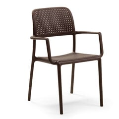 Стул Нарди Бора, коричневый цена и информация | Садовые стулья, кресла, пуфы | pigu.lt