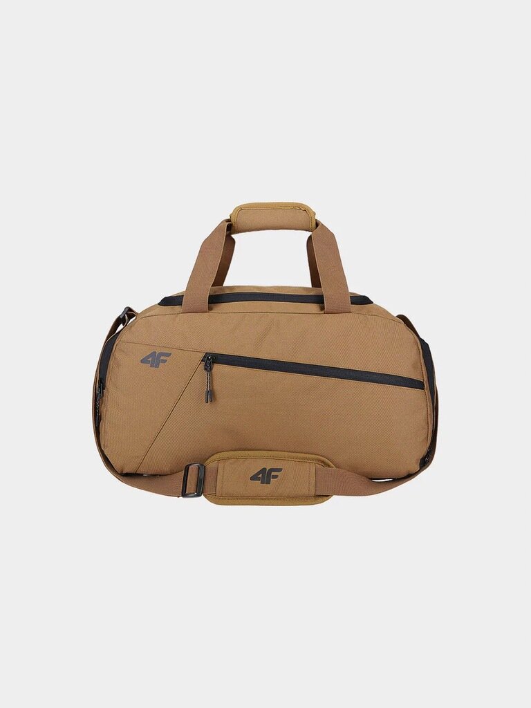 Sportinis krepšys 4F 4FSS23ABAGM043 82S, 25 l, rudas цена и информация | Kuprinės ir krepšiai | pigu.lt