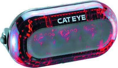 Galinis dviračio žibintas Cat eye TL-LD 130, raudonas цена и информация | Žibintai ir atšvaitai dviračiams | pigu.lt