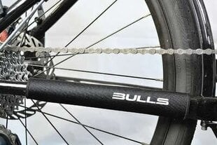Grandinės apsauga Bulls, juoda kaina ir informacija | Įrankiai, priežiūros priemonės dviračiams | pigu.lt