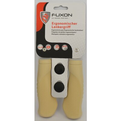 Dviračio vairo rankenėlės Fuxon Macaron, 134,5 mm kaina ir informacija | Dviračio vairo rankenos | pigu.lt