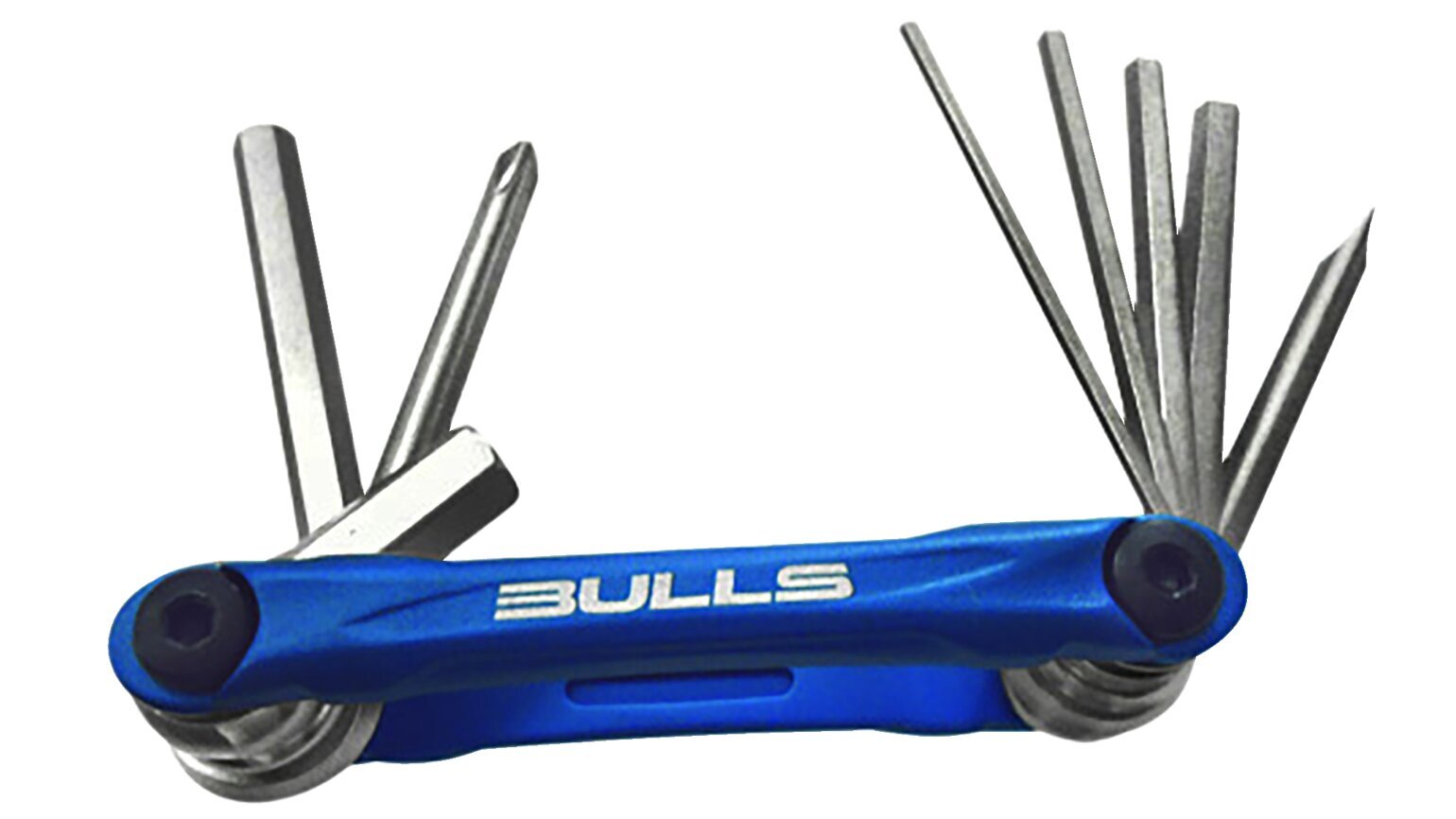 Įrankis Bulls Multitool 8 Funktionen, mėlynas kaina ir informacija | Įrankiai, priežiūros priemonės dviračiams | pigu.lt