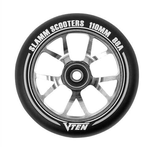Paspirtuko ratai Slamm 110mm V-Ten II, pilki цена и информация | Paspirtukai | pigu.lt