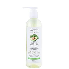 Atkuriamasis šampūnas su avokadais sausiems ir pažeistiems plaukams T-Lab Organic Avocado intense repair shampoo, 250ml kaina ir informacija | Šampūnai | pigu.lt