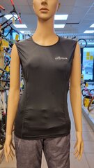 Termo marškinėliai moterims Apura, juodi цена и информация | Одежда для велосипедистов | pigu.lt