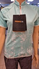 Dviratininkų marškinėliai moterims Movexx, 40 dydis, mėlyni цена и информация | Одежда для велосипедистов | pigu.lt