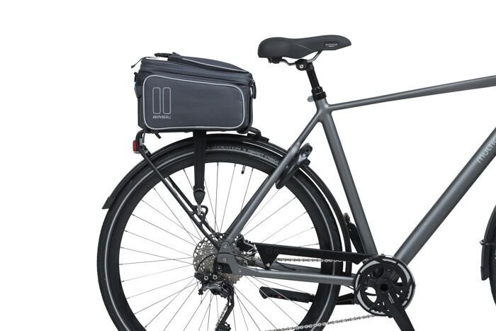Dviračio krepšys ant bagažinės Basil Sport, juodas kaina ir informacija | Kiti dviračių priedai ir aksesuarai | pigu.lt