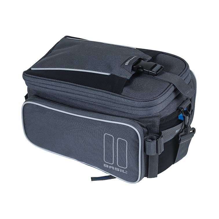 Dviračio krepšys ant bagažinės Basil Sport, juodas kaina ir informacija | Kiti dviračių priedai ir aksesuarai | pigu.lt