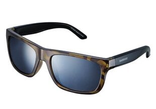 Солнцезащитные очки SHIMANO Brown Tortoise, Smoke Silver Mirror цена и информация | Спортивные очки | pigu.lt