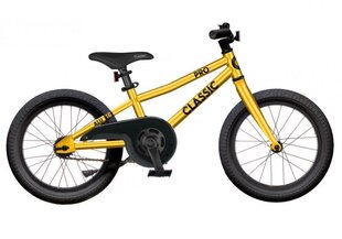 Dviratis vaikams Classic 16 Pro, 16'', geltonas цена и информация | Велосипеды | pigu.lt