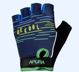 Dviratininkų pirštinės Apura Glove Stripe, mėlynos цена и информация | Велосипедные перчатки | pigu.lt