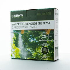 Vandens dulksnos sistema 7,5 m, Hervin Garden+, HG-9405B kaina ir informacija | Laistymo įranga, purkštuvai | pigu.lt