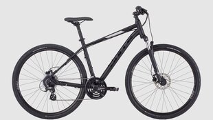 Dviratis 28 Bulls Crossbike 24g, juodas цена и информация | Велосипеды | pigu.lt