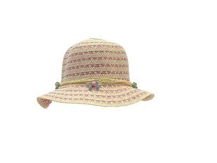 Kepurė mergaitėms Adelli, smėlio spalvos kaina ir informacija | Aksesuarai vaikams | pigu.lt