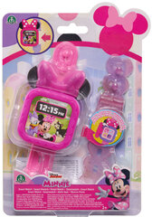 Išmanusis vaikiškas laikrodis Minnie Mouse Just Play kaina ir informacija | Žaislai mergaitėms | pigu.lt