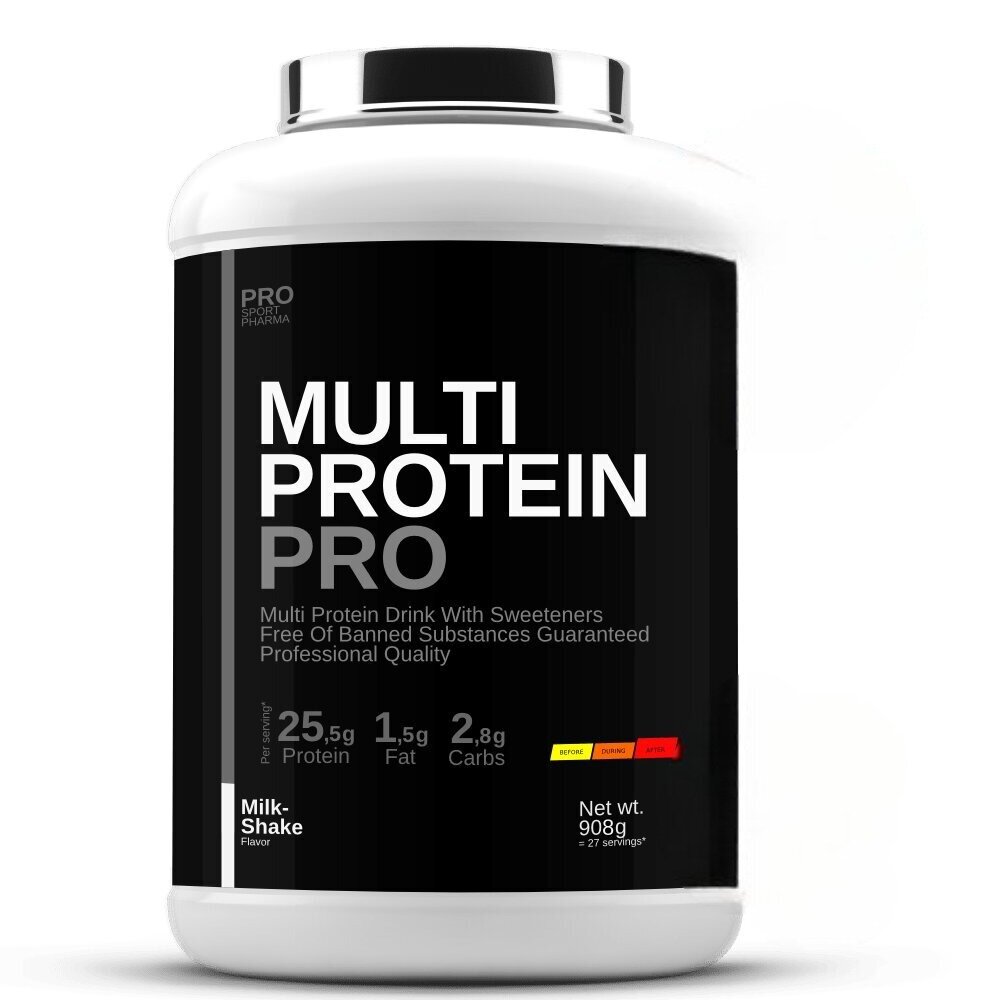 Baltymai Prosportpharma Multi Protein Pro, vanilės sk., 2724 g цена и информация | Baltymai | pigu.lt