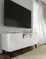 Tv spintelė Akl Furniture Diuna, balta kaina ir informacija | TV staliukai | pigu.lt