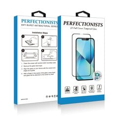 Защитное стекло дисплея 3D Perfectionists Tempered Glass Apple iPhone 15 Pro Max черное цена и информация | Защитные пленки для телефонов | pigu.lt