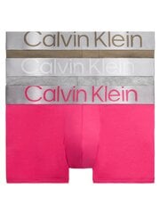 Calvin Klein trumpikės vyrams 545664734, rožinės/rudos, 3 vnt. kaina ir informacija | Trumpikės | pigu.lt