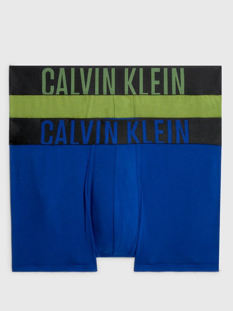 Calvin Klein trumpikės vyrams 545665291, žalios/mėlynos, 2 vnt. kaina ir informacija | Trumpikės | pigu.lt