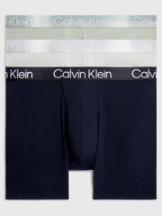 CALVIN KLEIN Boxer Brief 3pk Galaxy Gry 545665296 цена и информация | Мужские трусы | pigu.lt