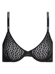 CALVIN KLEIN Unlined Demi Black 545665402 цена и информация | Бюстгальтеры | pigu.lt