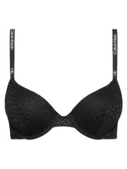 CALVIN KLEIN Lightly Lined Demi Black 545665408 цена и информация | Бюстгальтеры | pigu.lt