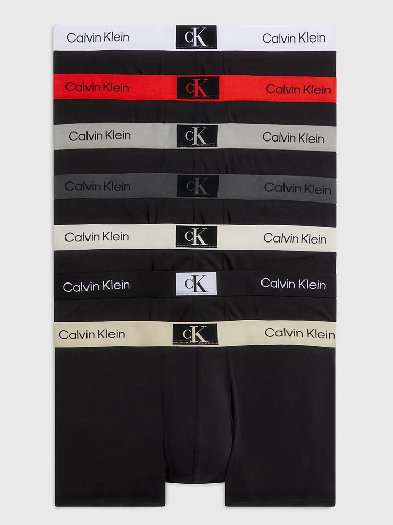 Calvin Klein trumpikės vyrams 545665339, juodos, 7 vnt. kaina ir informacija | Trumpikės | pigu.lt