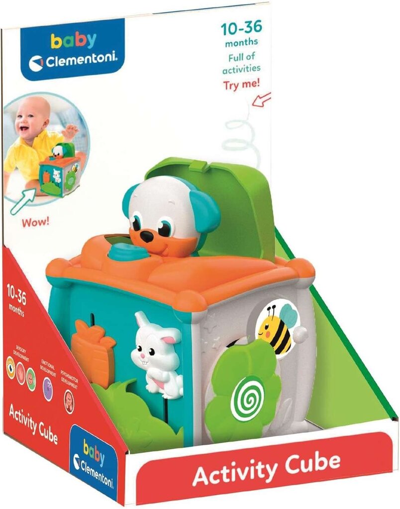 Interaktyvusis kubas Clementoni kaina ir informacija | Žaislai kūdikiams | pigu.lt