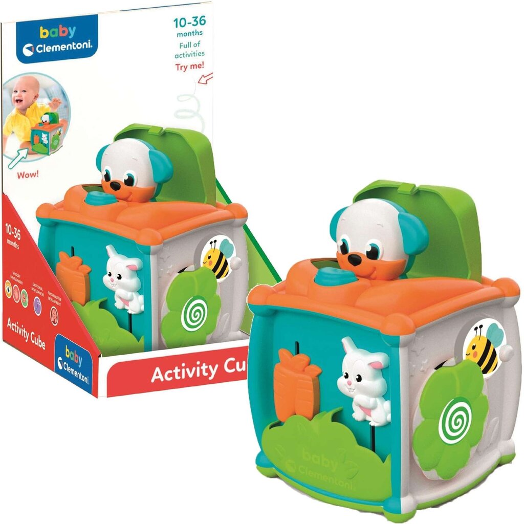 Interaktyvusis kubas Clementoni kaina ir informacija | Žaislai kūdikiams | pigu.lt