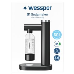 Wessper AquaFrizz Saturator для газированной воды цена и информация | Аппараты для газирования воды | pigu.lt
