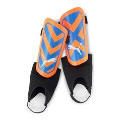 Blauzdų apsaugos Puma Ultra Light 030874-01, XS dydis, oranžinė/mėlyna kaina ir informacija | Futbolo apranga ir kitos prekės | pigu.lt