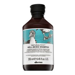 "Davines Natural Tech Well-Being Shampoo" maitinamasis šampūnas minkštiems ir žvilgantiems plaukams 250 ml kaina ir informacija | Šampūnai | pigu.lt